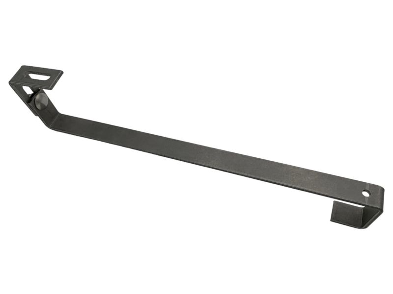Uchwyt Loob, hak typ "S" z regulacją do dachówki stal nierdzewna 520x30 mm grubość 5 mm 1 szt.