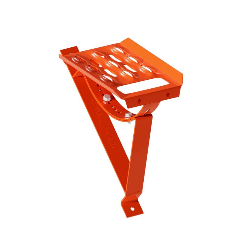Stopnie kominiarskie Eurovent do blachodachówki moduł 350 x 35 mm RAL 8004 Kpl 2 szt.