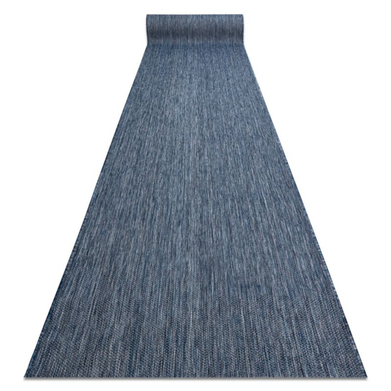 Chodnik RugsX 70x1050 cm niebieski 295171 1 szt.