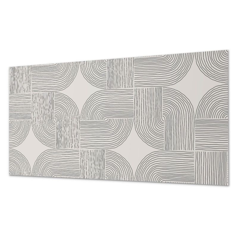 Ścienny Panel PCV Samoprzylepny ArtPrintCave 100x50 cm Geometryczne linie w układzie 1 szt.