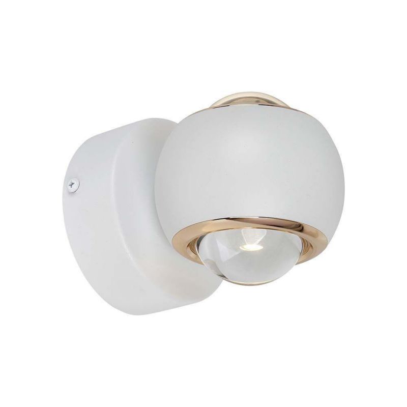 Kinkiet ścienny V-TAC Vt-7504 biały góra-dół LED 10W 3000K 950lm IP20 wym: 10 x 13,5 x 10 cm - 1 szt.