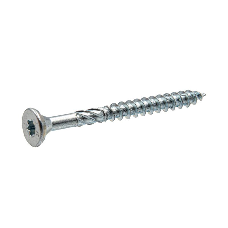 Wkręty do drewna Klimas WKCS 10x380mm ciesielskie stożkowe SREBRNY 25szt.