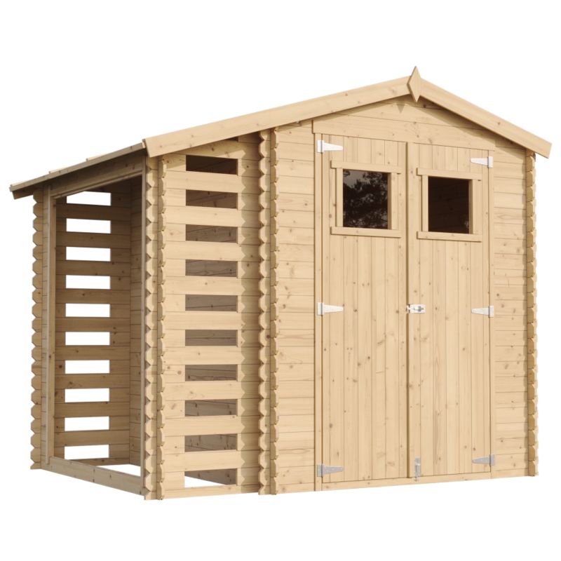 Drewniany domek ogrodowy i podłoga Timbela M386M386G 4.47 m² drewno naturalne grubość deski 19 mm 1 szt.