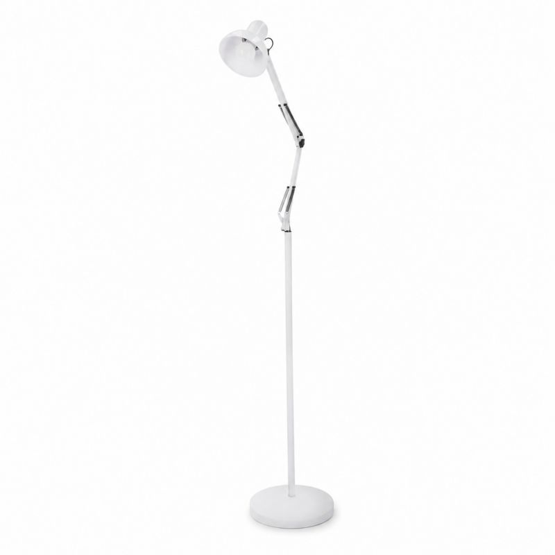 Lampa podłogowa Kobi 1xE27 biała 1szt.