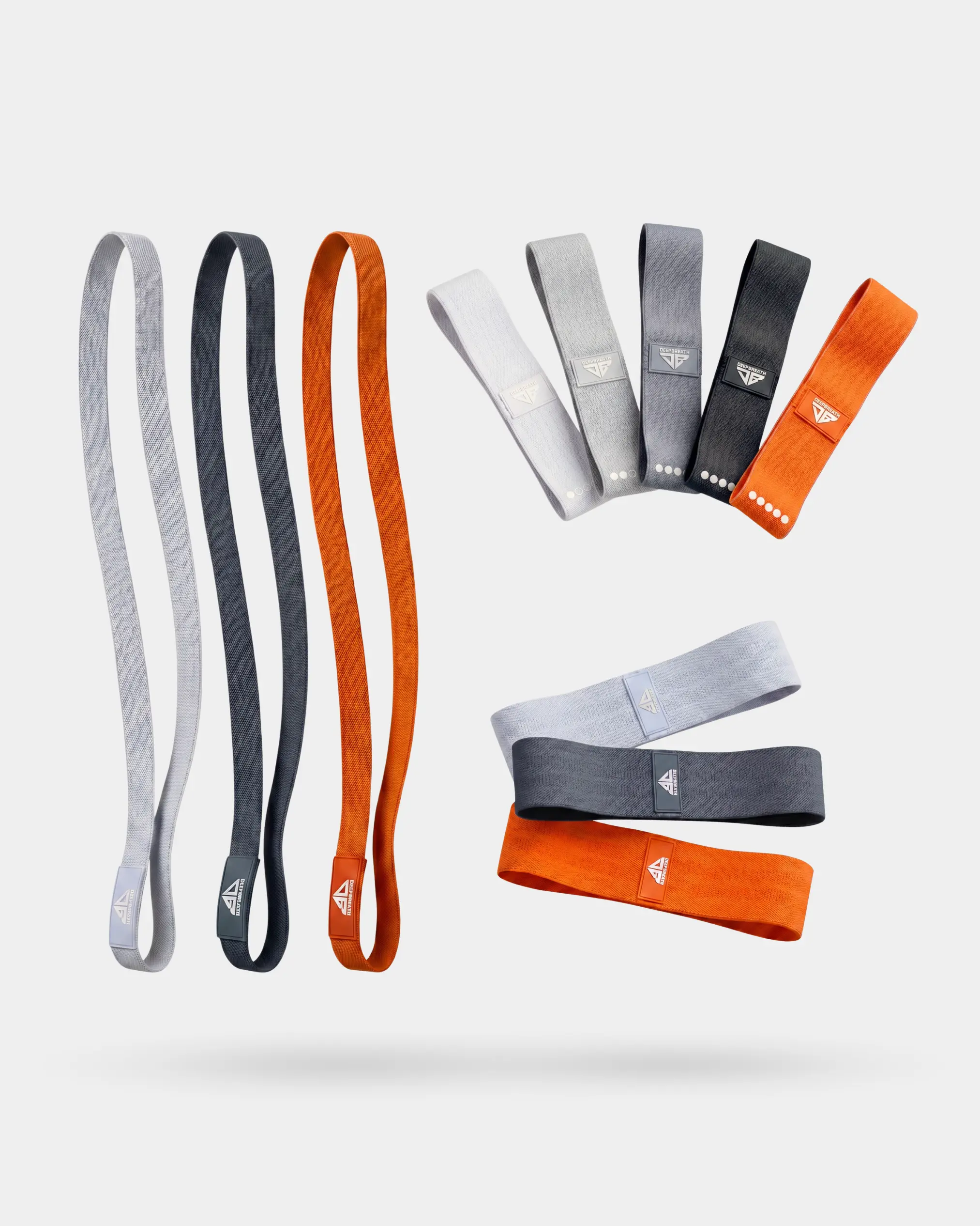 Zestaw gum Urban Fire - Mini Band, Hip Band i Power Band - Deep Breath