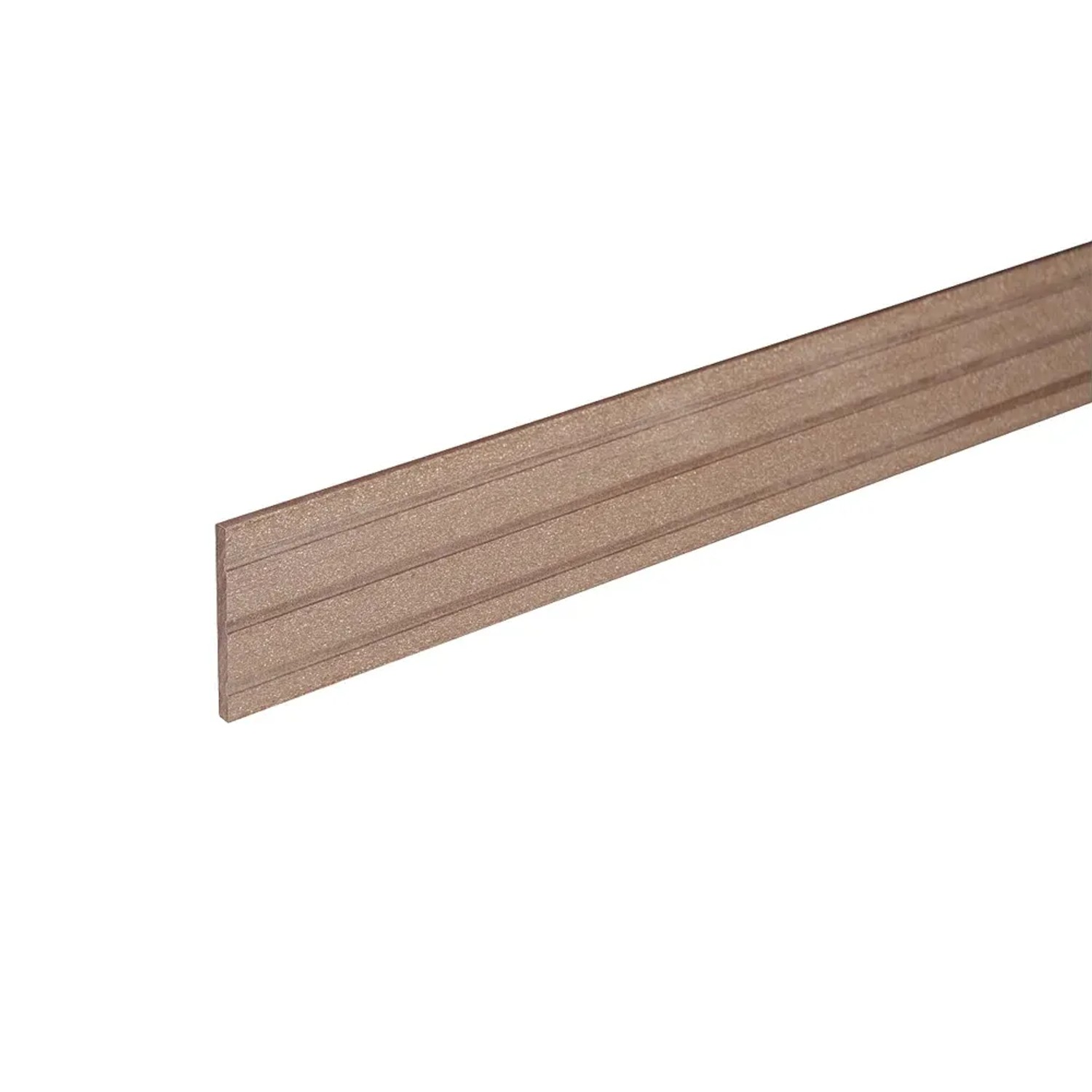 Listwa maskująca do desek tarasowych kasztan - 0,5 x 6 cm, dł. 240 cm