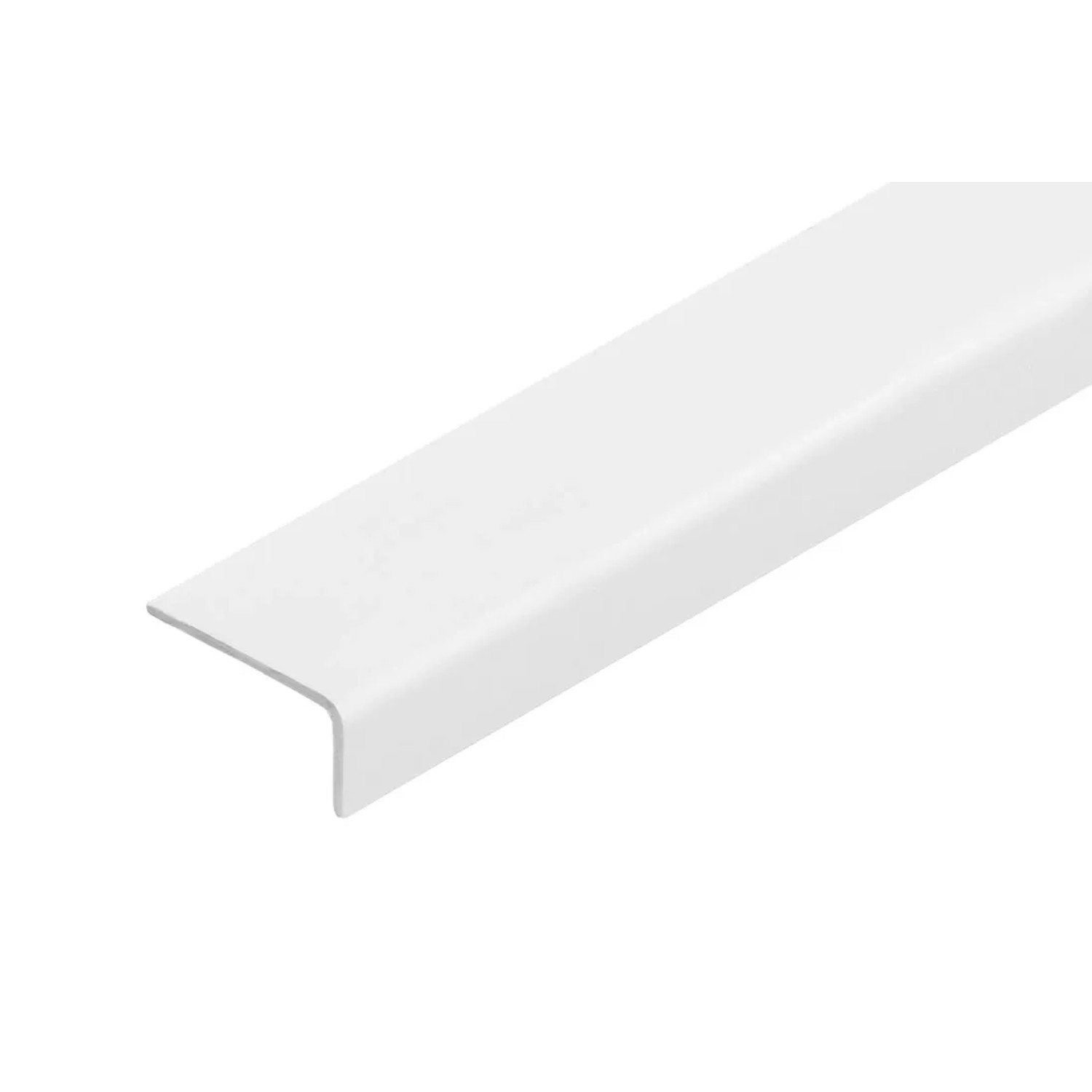 Cezar Profil kątowy PCV 20 x 10 mm 1 m biały