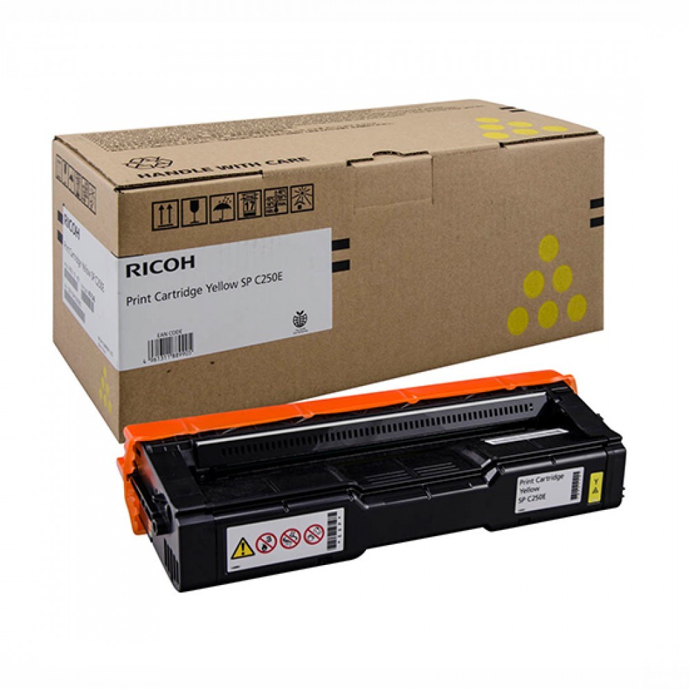 Toner Ricoh (407546), 1600 stron, yellow (żółty)