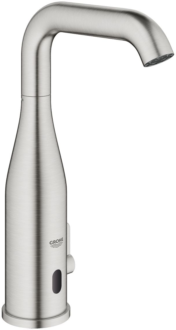 Grohe Essence E bateria umywalkowa stojąca elektroniczna stal nierdzewna 36445DC0