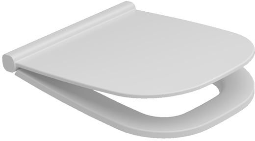 Ceramica Dolomite Alba deska sedesowa wolnoopadająca czarny mat S503381