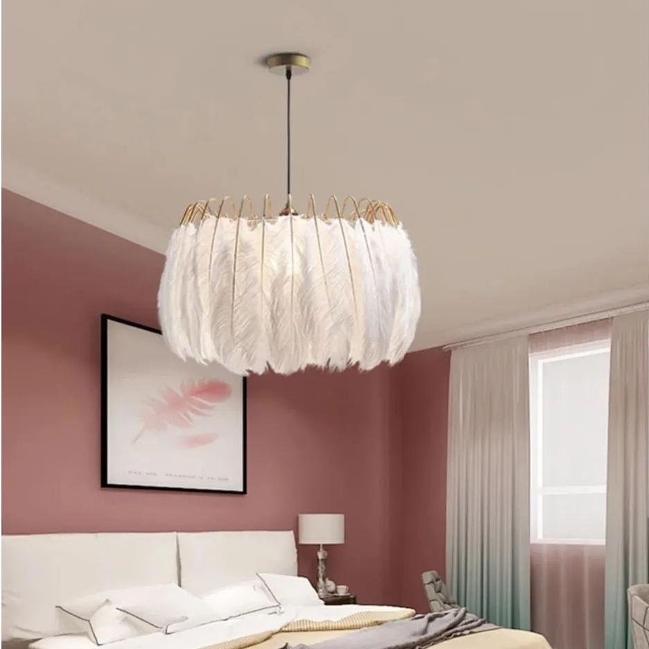 TooLight lampa wisząca 1x40 W złota OSW-07862