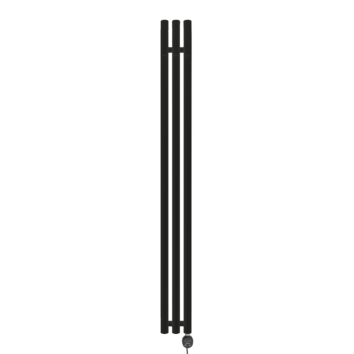 Oltens Stang (e) grzejnik elektryczny 150x15 cm czarny mat 55119300 - Wysyłka w 24h