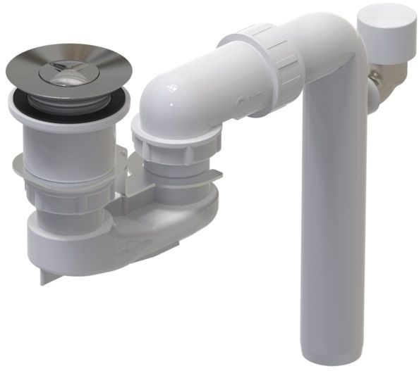 Villeroy & Boch ViFlow syfon do wanny biały U909530RW