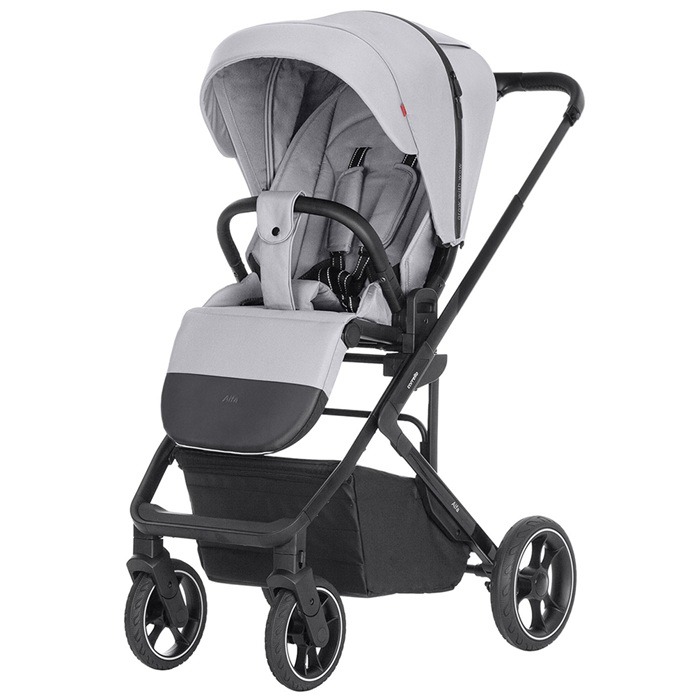 Carrello Alfa CRL-5508 - wózek spacerowy z przekładanym siedziskiem-Feather Grey
