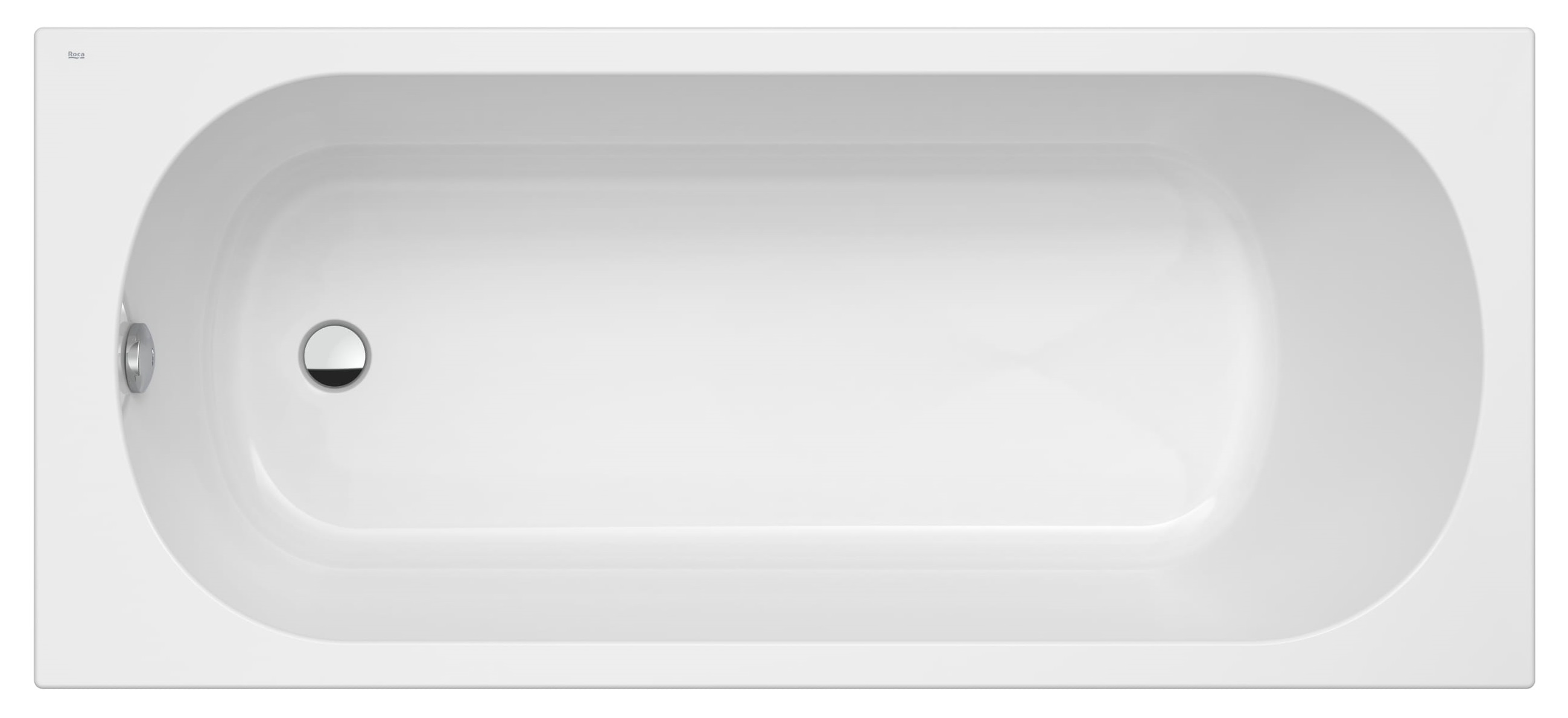 Darmowa Dostawa - Wanna prostokątna 160x70 cm biała Roca Genova-N A248775000