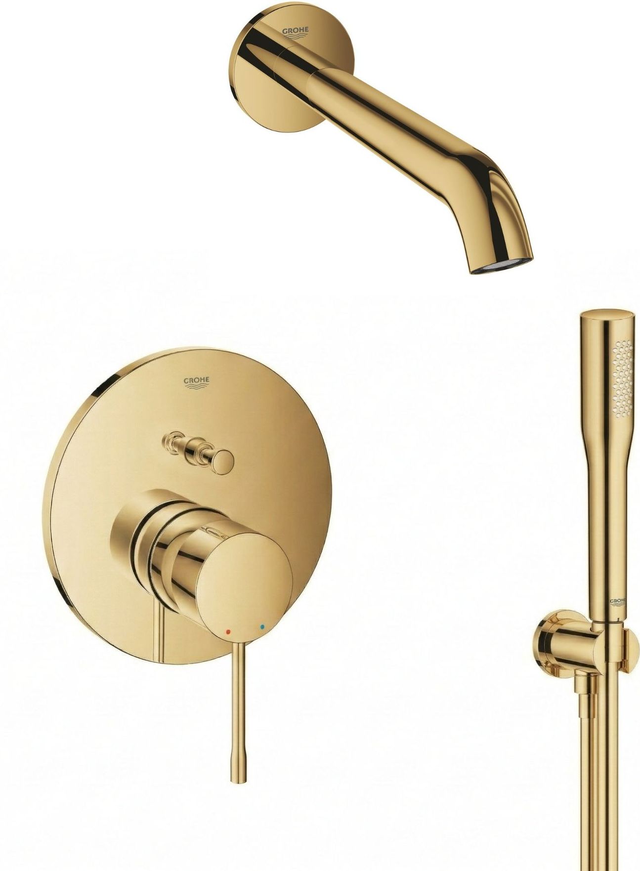Darmowa Dostawa - Zestaw prysznicowy podtynkowy cool sunrise Grohe Essence abset12126