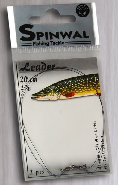 Spinwal Przypon Wolframowy Leader 20cm 2kg