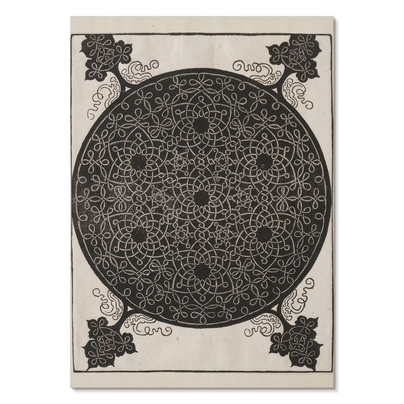 Obraz Plakat Canvas Tulup 29,7x42 cm (A3) Szósty węzeł Do sypialni, salonu, przedpokoju 1 szt.