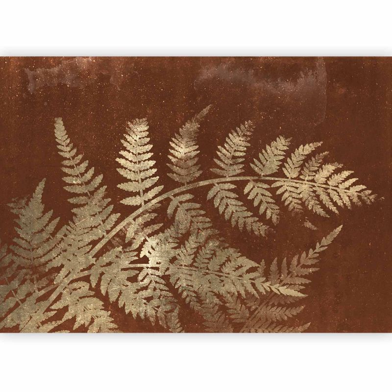 Fototapeta flizelinowa Premium Artgeist 155g/m2 Liście brązowa 250x175 (5 części) 10077ac rolka 1 szt