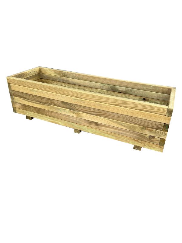 Donica prostokątna Roma 40x120x33(h) cm z agrowłókniną 1szt.
