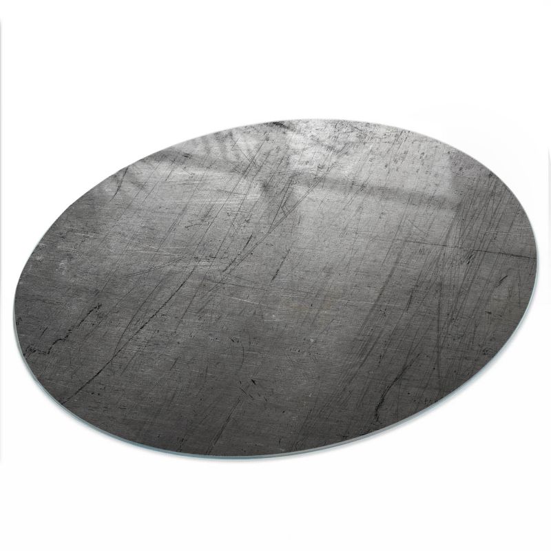 Blat Stołowy ArtPrintCave fi90 cm Industrialna tekstura - Blat ze Szkła Hartowanego 1 szt.