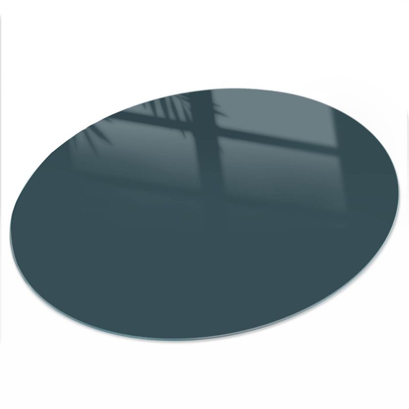 Blat Na Stolik ArtPrintCave fi60 cm Granatowy - Hartowany Blat Szklany Ochronny 1 szt.