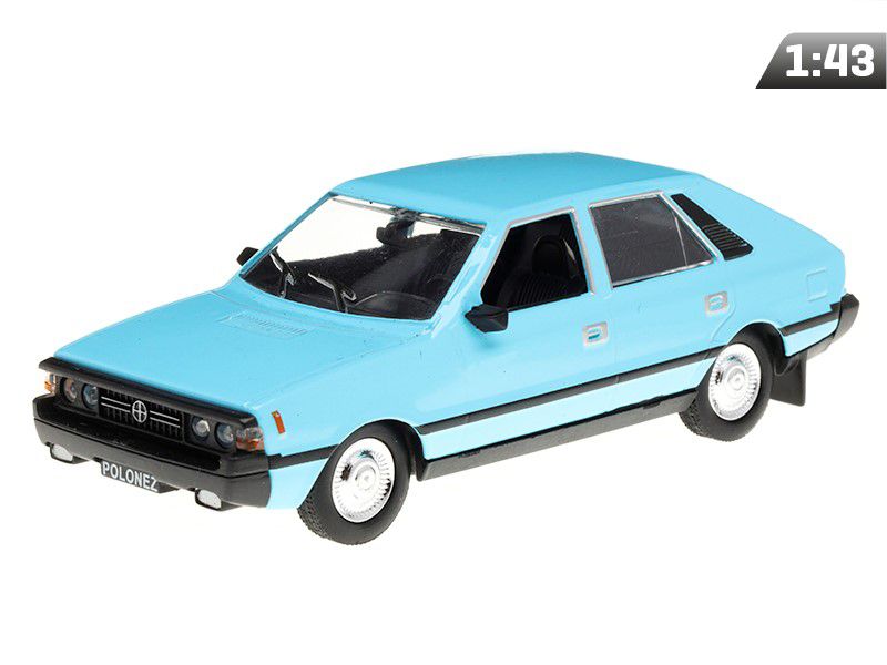 Model 1:43, FSO POLONEZ PRL, błękitny, Carmotion, 1 szt.