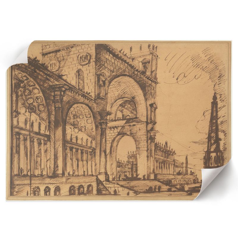 Plakat Premium ArtPrintCave 59,5x42 cm Fantazja triumfalna Giovanni Battista Piranesi 1 szt.