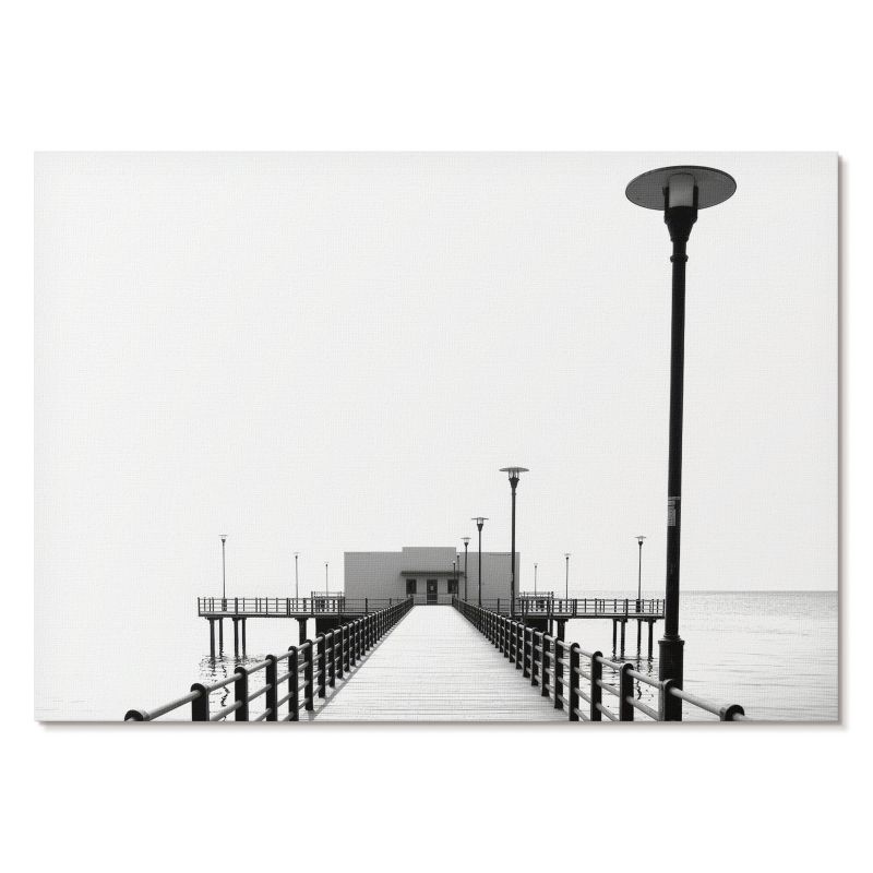 Plakat na Ścianę Tulup 29,7x21 cm (A4) Monochromatyczny spokój Do salonu, biura, przedpokoju 1 szt.
