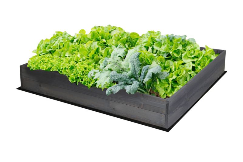 Grządka podwyższona MODO24 skrzynia 18x93x80 cm szara impregnacja 1 szt.