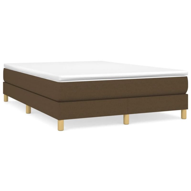 Łóżko tapicerowane WaszeMeble 140x190 cm Brązowe WM-3120609 1 szt.