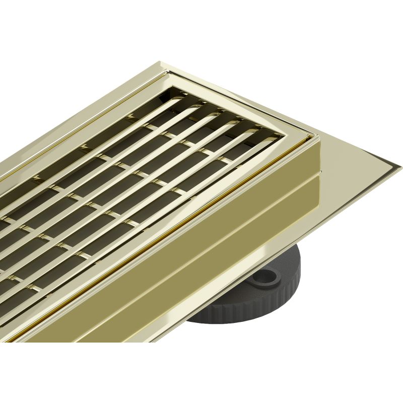 Odpływ liniowy Mexen Flat 360 złoty 80 cm