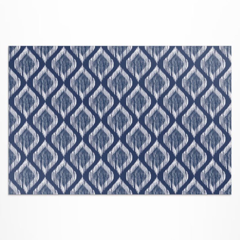 Winylowy Chodnik Zewnętrzny Wallfluent 100x150 cm Elegancki wzór imitacja tkaniny 1 szt.