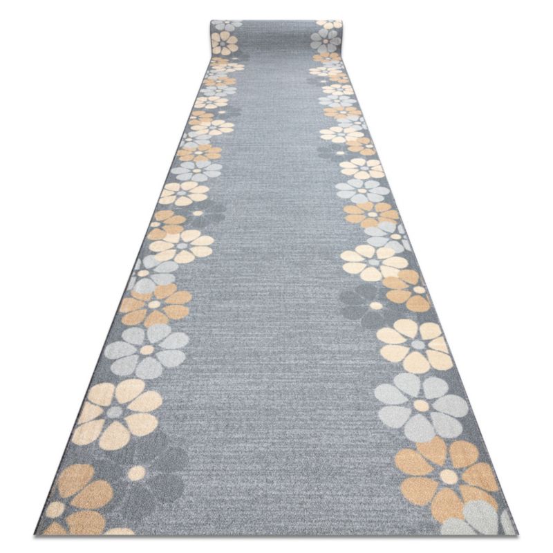 Chodnik RugsX 133x250 cm szary 144390 1 szt.