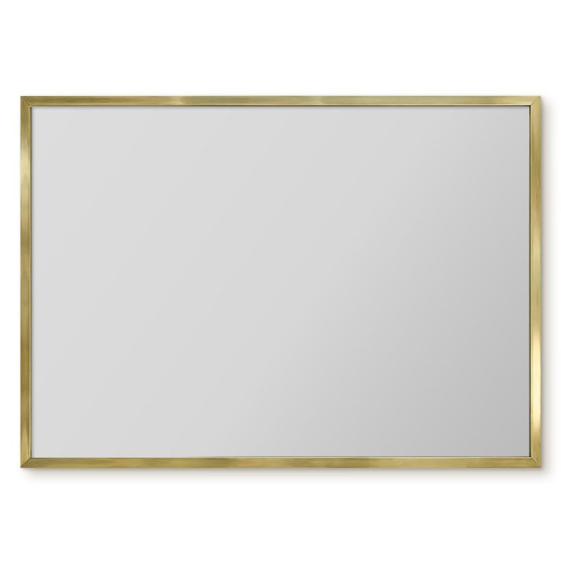 Tablica Magnetyczna Do Sypialni Tulup 70x50 cm Kolor szary - Złota rama Do biura, salonu 1 szt.