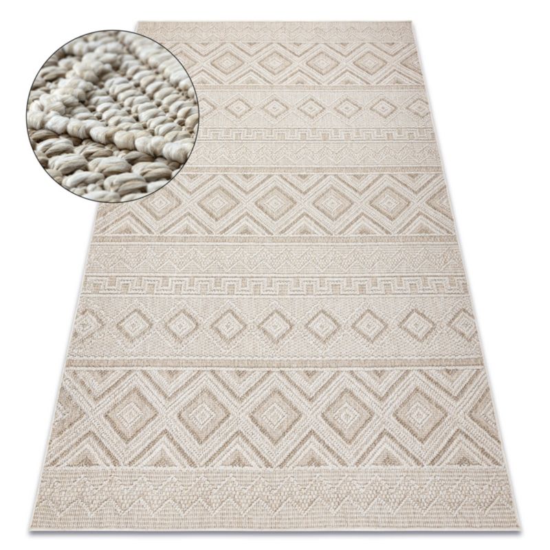 Dywan zewnętrzny Origi RugsX 140x190 cm beż D1710 1 szt.