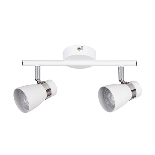 Spot oprawa sufitowa Kanlux Enali biały chromowany 2 x GU10 x 35W IP20 wym: 8 x 28 cm - 1 szt.