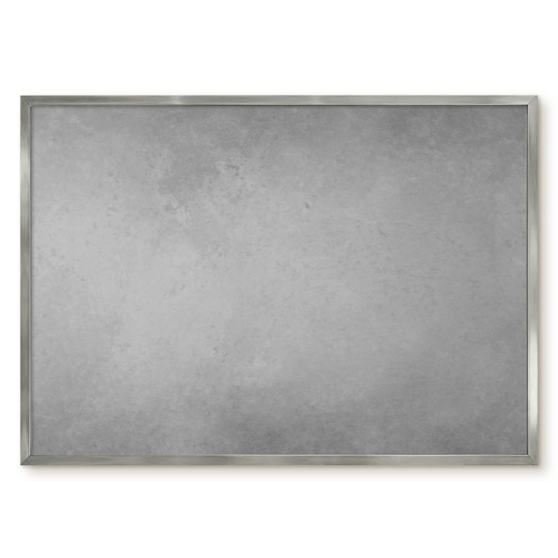 Tablica Magnetyczna Tulup 70x50 cm Srebrzysta mgła - Srebrna rama Do biura, salonu 1 szt.
