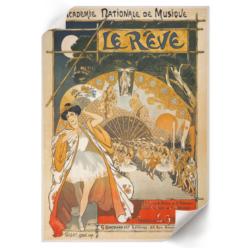 Plakat Do Pokoju Dziecka ArtPrintCave 42x59,5 cm Sen Théophile Steinlen 1 szt.