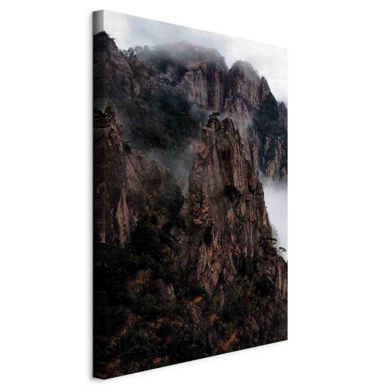 Obraz Artgeist Górski pejzaż 40 x 60 cm płótno włoskie 1 szt