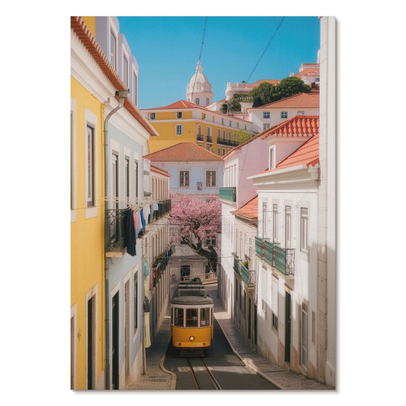 Plakat na Płótnie Tulup 21x29,7 cm (A4) Miejski spokój Do salonu, sypialni, biura 1 szt.
