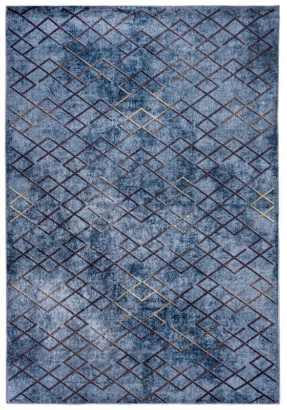 Dywan Geometryczny Toscana 26011 Mazovia 200 x 300 cm niebieski 1 szt.