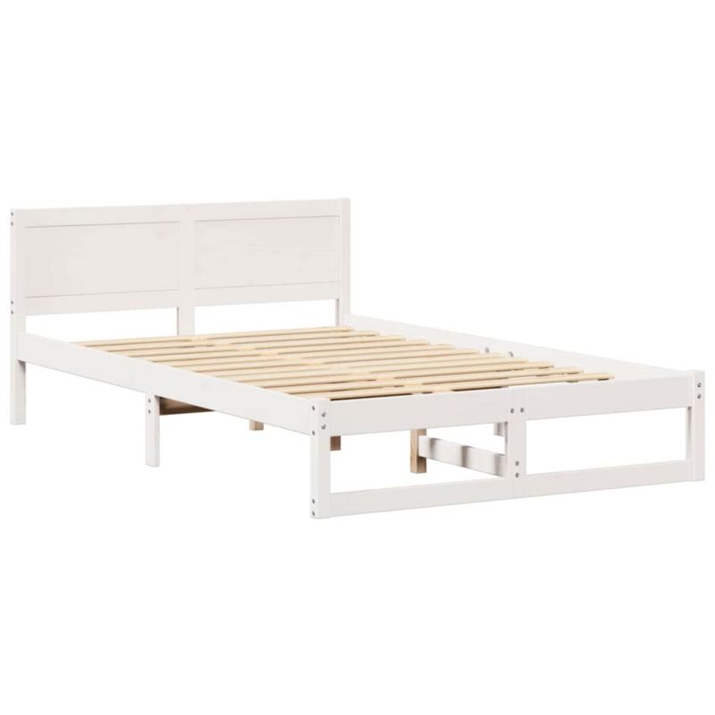 Rama łóżka WaszeMeble 120x200 cm Biały sosna WM-873275 1 szt.