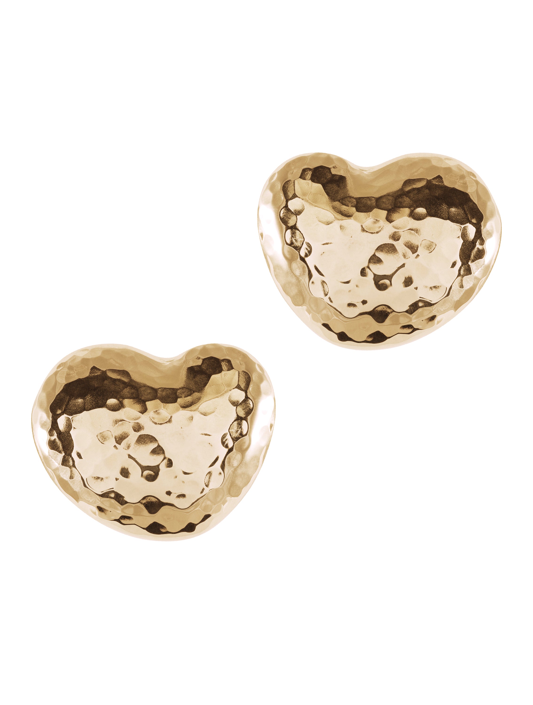 Hoya Earrings N°4 - Kolczyki w kształcie serca