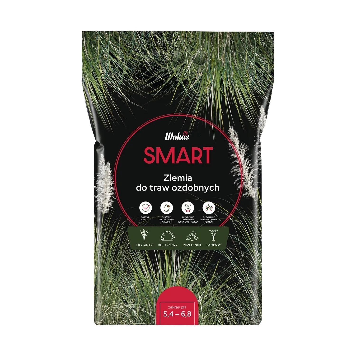 Wokas Podłoże do traw ozdobnych SMART 35L