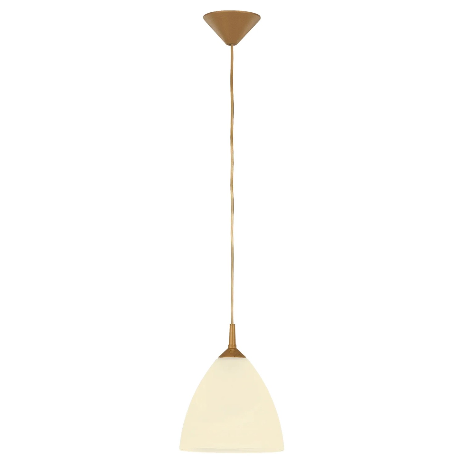 Alfa Lampa wisząca BARTEK ecru E27