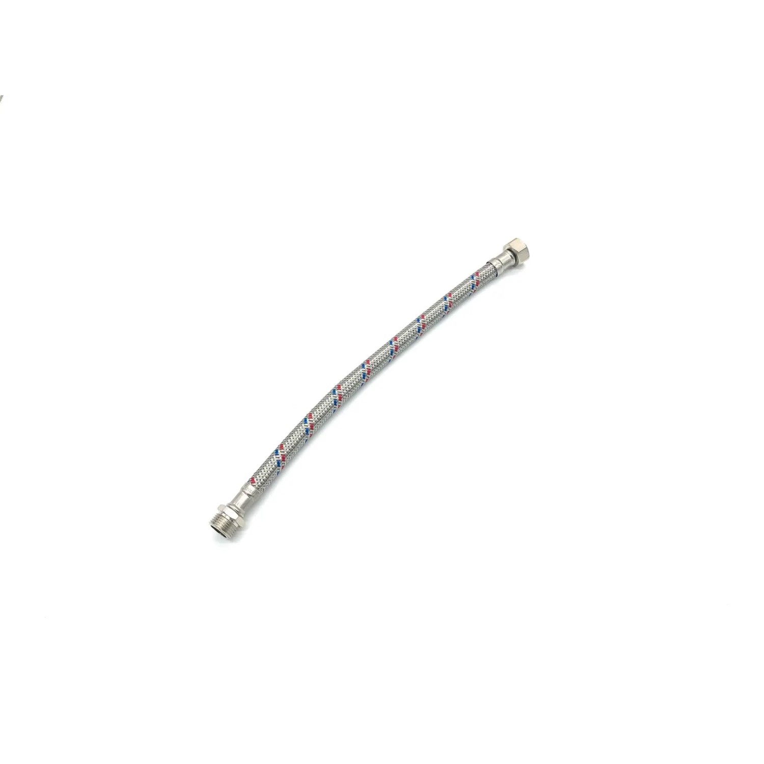 Fluvius Wężyk nierdzewny 3/8 x 3/8 L80 wz