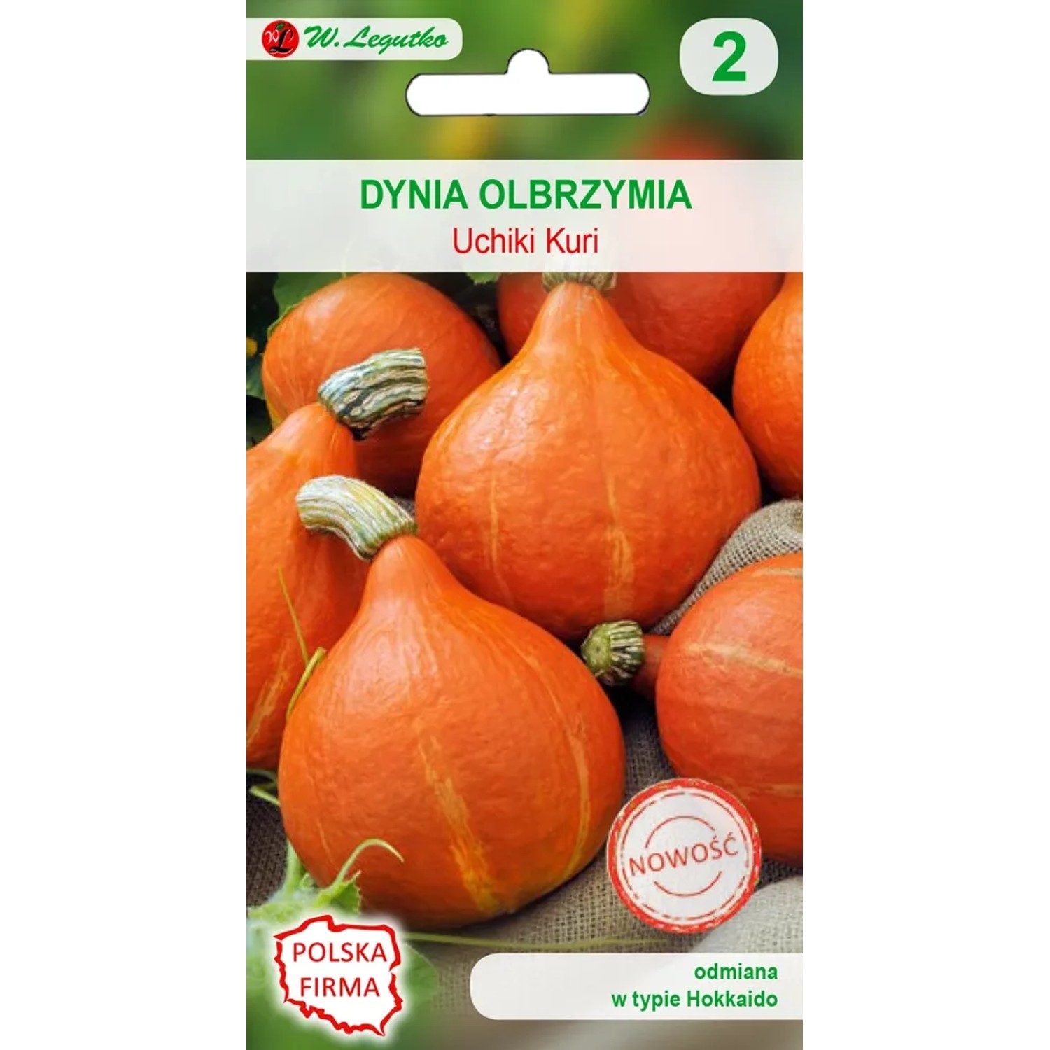 Dynia olbrzymia Uchiki Kuri - 2 g