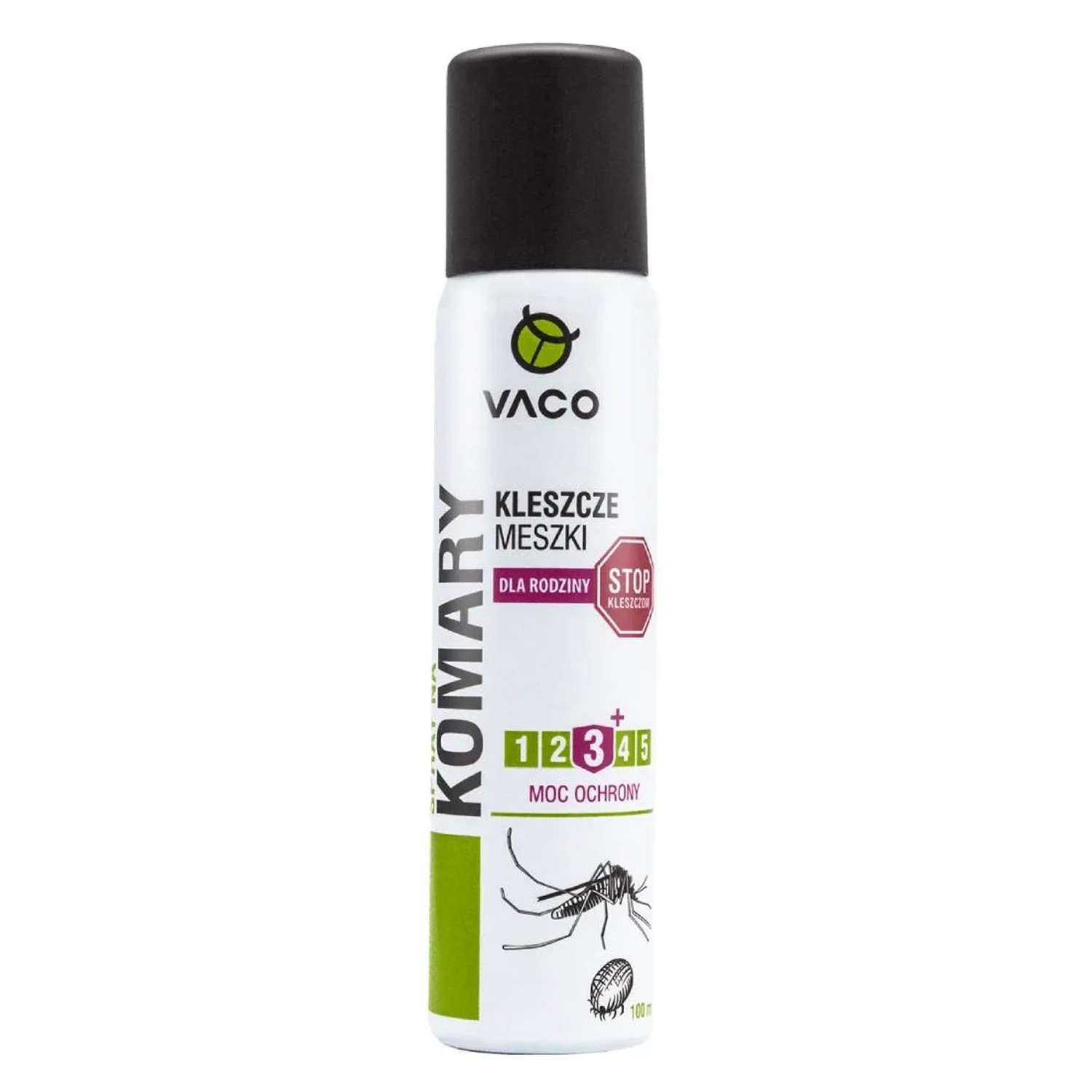 Vaco Spray na komary, kleszcze i meszki 100 ml
