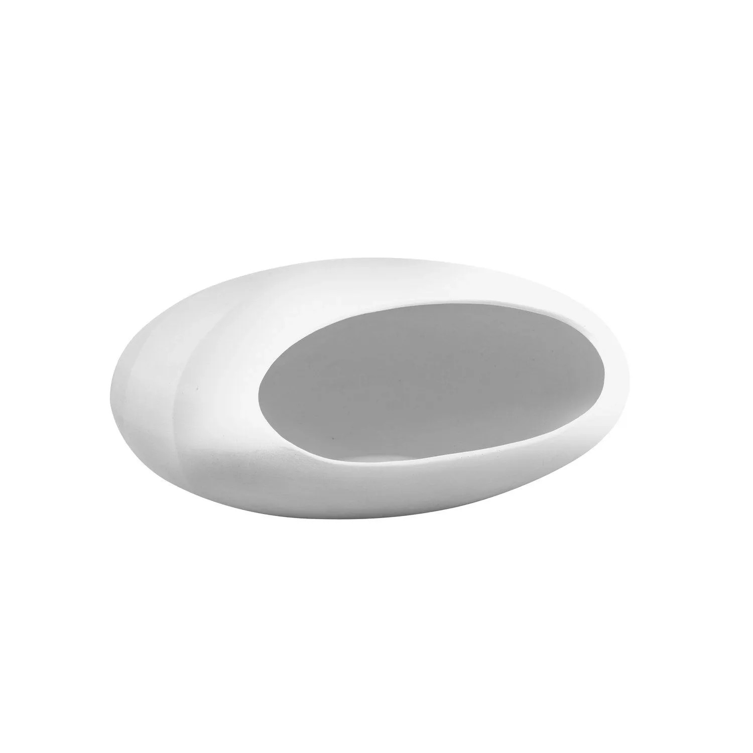 Wazon Egg biały wys. 13 cm